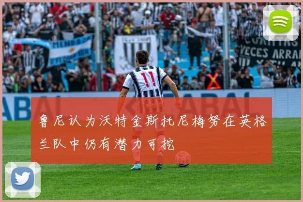 鲁尼认为沃特金斯托尼梅努在英格兰队中仍有潜力可挖